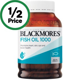 Blackmores+Fish+Oil+1000mg+Omega-3+Capsules+Pk+400%7E