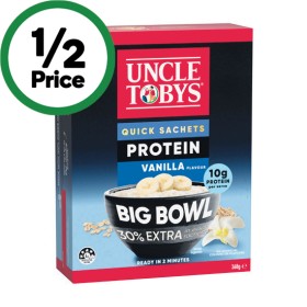 Uncle+Tobys+Big+Bowl+Oats+Protein+Vanilla+Porridge+368g+Pk+8