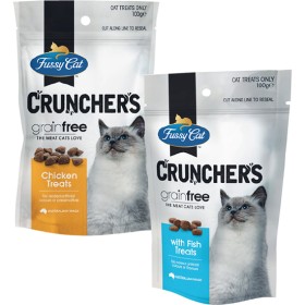 Fussy+Cat+Crunchers+Cat+Treats+100g