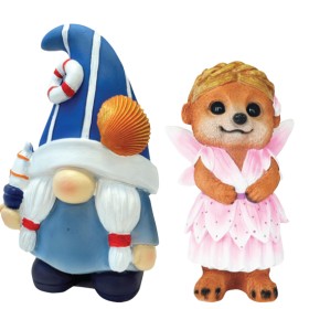Gardman+Beach+Gnomes%2C+Solar+Critters+or+Mirabella+Meerkats+22cm