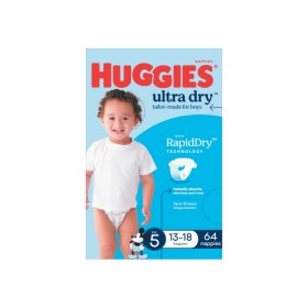 Huggies+Ultra+Dry+Nappies+Pk+60-90