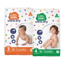 Little+One%26%23039%3Bs+Ultra+Dry+Nappies+Pk+36-56