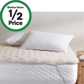 Sheraton+Luxury+Teddy+Mattress+Topper+-+Ivory