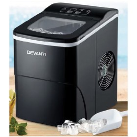 Devanti-2L-Ice-Maker-Portable-Ice-Cube-Machine-Black on sale