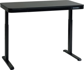 Newhaven+Electric+Sit+Stand+Desk+with+Drawer+1200mm+-+Black