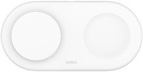 Belkin+Qi2+2-in-1+Wireless+Charging+Pad+15w+-+White