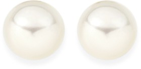 9ct+Gold+Cultured+Freshwater+Pearl+Earrings