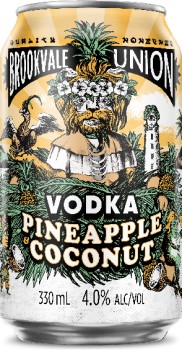 NEW+Brookvale+Union+Pineapple+%26amp%3B+Coconut+330mL