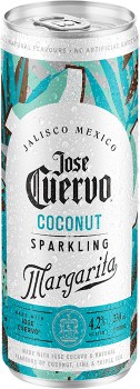 Jose+Cuervo+Coconut+Sparkling+Margarita+Cans+330mL