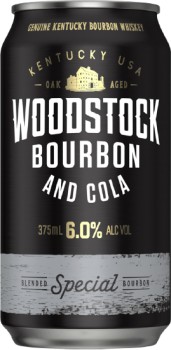 Woodstock+Bourbon+%26amp%3B+Cola+6%25+Cans+10+Pack+375mL