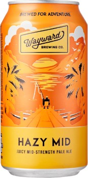 Wayward-Brewing-Co-Hazy-Mid-Strength-Pale-Ale-Cans-375mL on sale