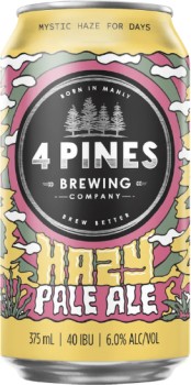 4-Pines-Hazy-Pale-Ale-Cans-375mL on sale