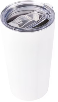 500ml+White+Stainless+Steel+Coffee+Tumbler