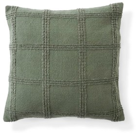 50cm+Grid+Cushion+Cover+-+Forest