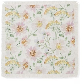 50cm+Floral+Cushion+Cover