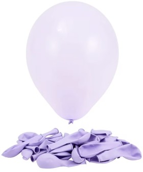 25+Piece+Pastel+Purple+Balloons