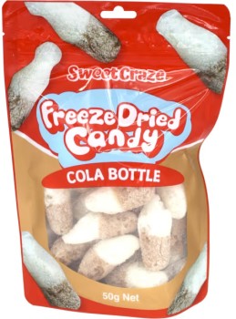 Sweet+Craze+Cola+Bottle+Freeze+Dried+Candy+50g