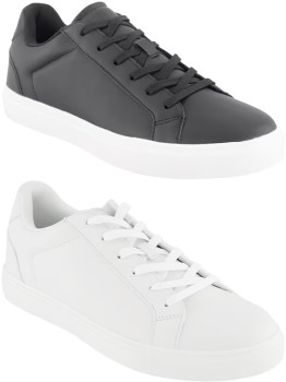 Casual+Court+Lace+Up+Sneakers