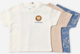 3+Pack+Short+Sleeve+T-Shirt