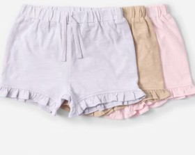 3+Pack+Frill+Shorts