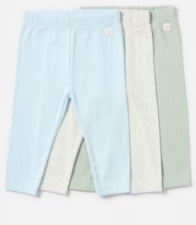 3+Pack+Ribbed+Leggings