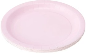 16-Piece-Pastel-Pink-Paper-Plates on sale