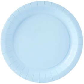 16+Piece+Pastel+Blue+Paper+Plates