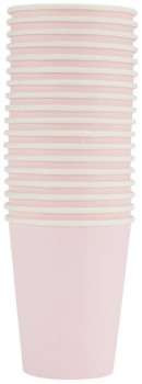 18-Pack-Pastel-Pink-Paper-Cups on sale