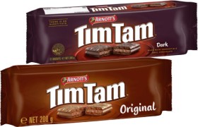 Arnott%26rsquo%3Bs+Tim+Tam+Chocolate+Biscuits+165%E2%80%91200g+Selected+Varieties