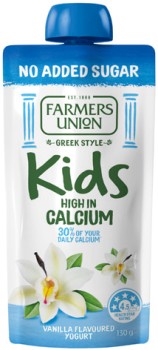 Farmers+Union+Greek+Style+Kids+Yogurt+130g+Selected+Varieties