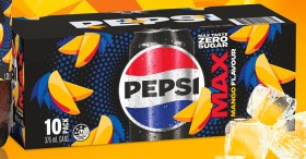 NEW+Pepsi+Max+Mango+10x375mL