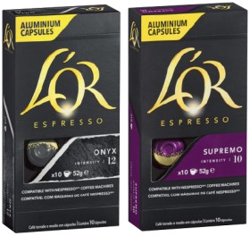 L%26rsquo%3BOR+Espresso+Coffee+Capsules+10+Pack+Selected+Varieties