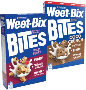 Sanitarium+Weet%E2%80%91Bix+Bites+500%E2%80%91510g+Selected+Varieties