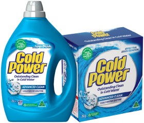 Cold+Power+Laundry+Liquid+2+Litre+or+Powder+2kg+Selected+Varieties