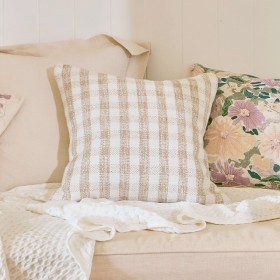 Cortona-Check-Square-Cushion-by-Habitat on sale