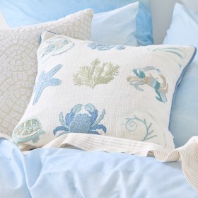 Aliyah-Embroidered-Square-Cushion-by-Habitat on sale