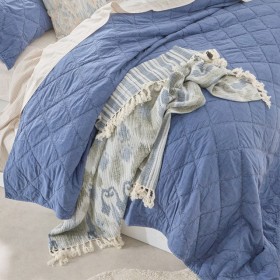 Naiad+Ikat+and+Stripe+Reversible+Throw+by+M.U.S.E.