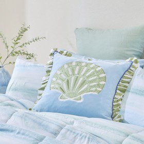 Cascade-Shell-Square-Cushion-by-MUSE on sale