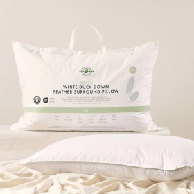 3070-Duck-Down-Feather-Surround-Soft-Pillow-by-Greenfirst on sale
