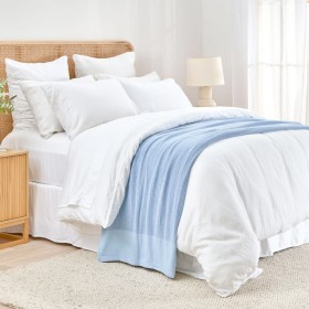 245gsm-Cotton-Cellular-Blanket-by-Essentials on sale