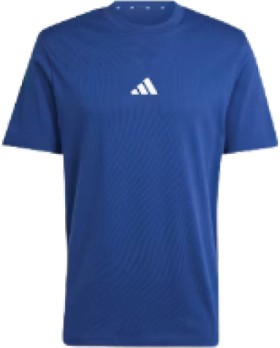 Adidas+Essentials+Small+Logo+Single+Jersey+Tee