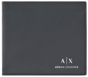 Armani+Exchange+Leather+Bifold+Wallet