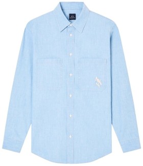 Armani+Exchange+Urban+Sailor+Denim+Shirt