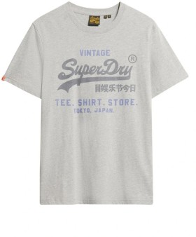 Superdry-VI-Heritage-Relaxed-Tee-Grey on sale