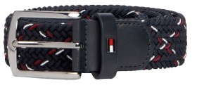 Tommy+Hilfiger+Woven+Denton+Belt+-+Black