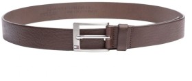 Tommy+Hilfiger+Flag+Leather+Belt+-+Brown