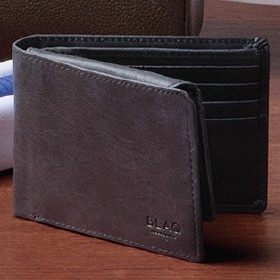 Blaq+Leather+Bifold+Wallet
