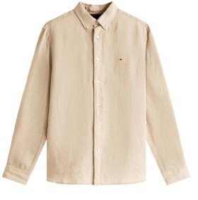 Tommy+Hilfiger+Pigment+Dyed+Linen+Shirt