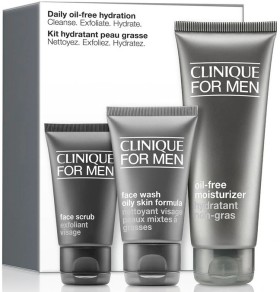 Clinique+Daily+Oil+Free+Hydration+-+Cleanse%2C+Exfoliate%2C+Hydrate+Set