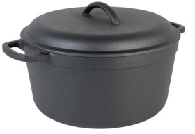 The+Cooks+Collective+Cast+Iron+Seasoned+Casserole+26cm